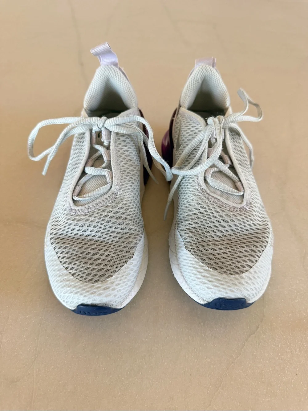 Nike Air Max 270 Pure Platinum Violet Frost Kids Size 13C Sneakers